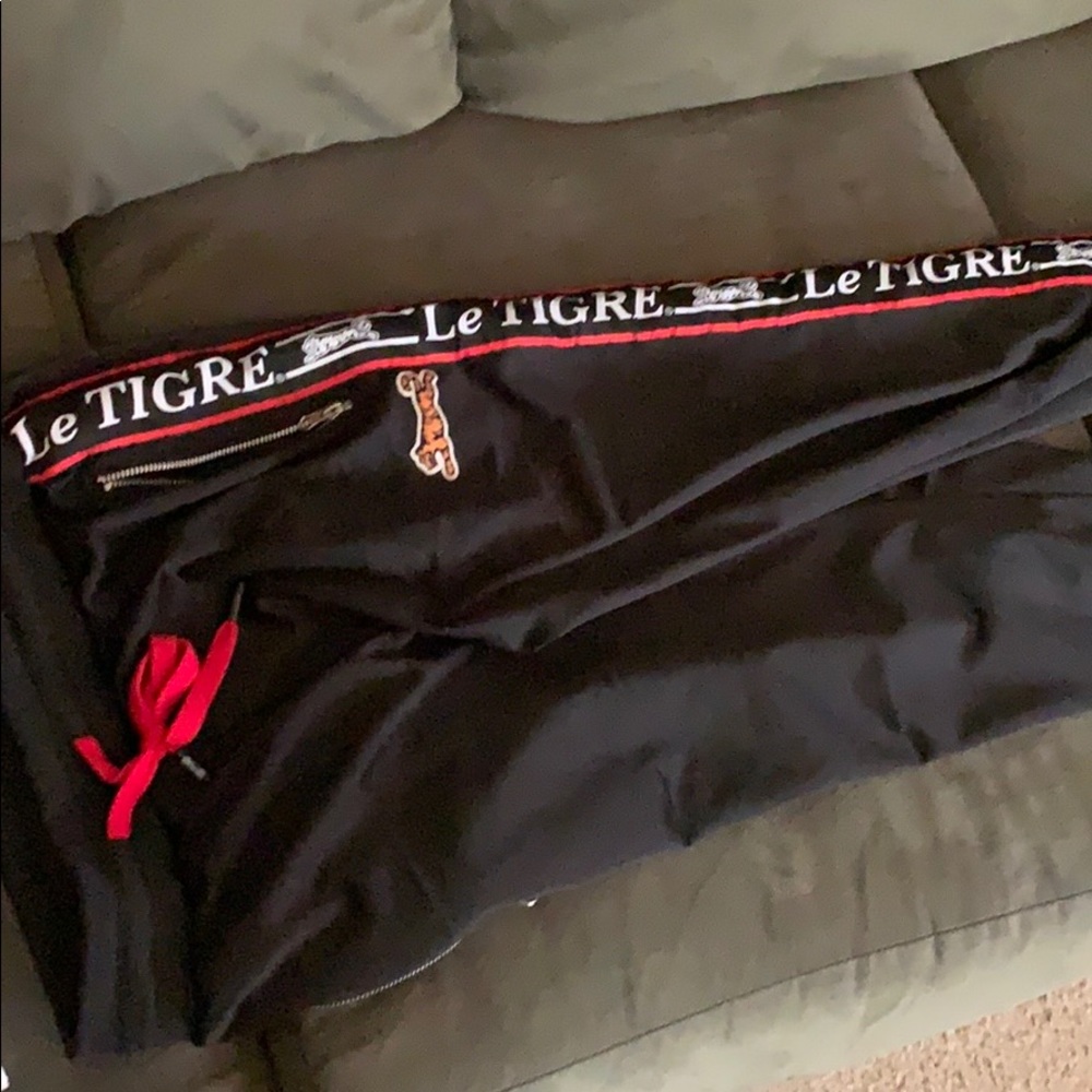 LeTigre track suit. Medium pants. Large jacket